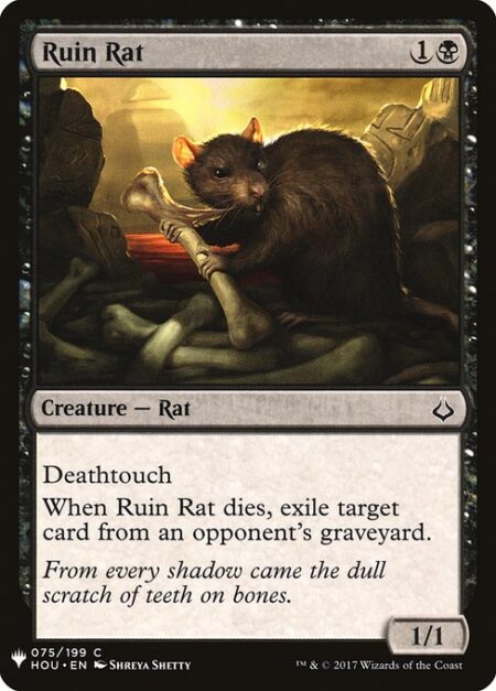 Ruin Rat - Deathtouch