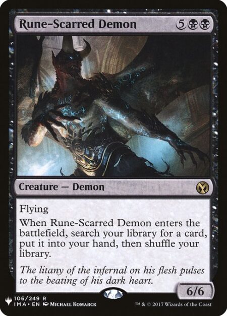 Rune-Scarred Demon - Flying
