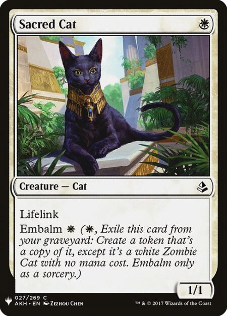 Sacred Cat - Lifelink