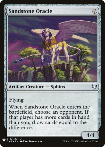 Sandstone Oracle - Flying