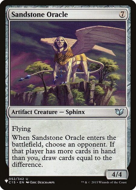 Sandstone Oracle - Flying