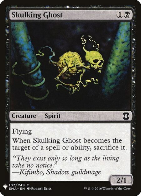 Skulking Ghost - Flying