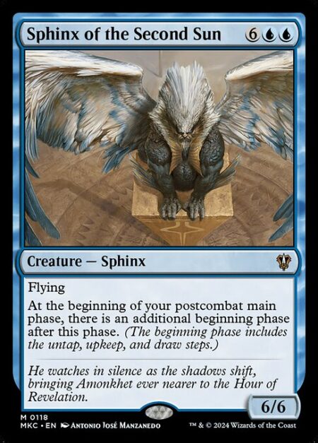 Sphinx of the Second Sun - Flying