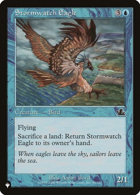 Stormwatch Eagle - Flying