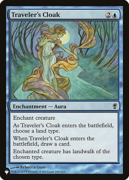 Traveler's Cloak - Enchant creature