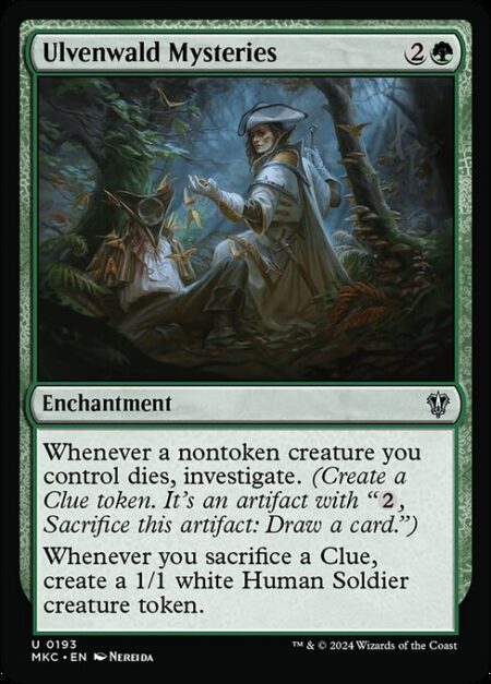 Ulvenwald Mysteries - Whenever a nontoken creature you control dies