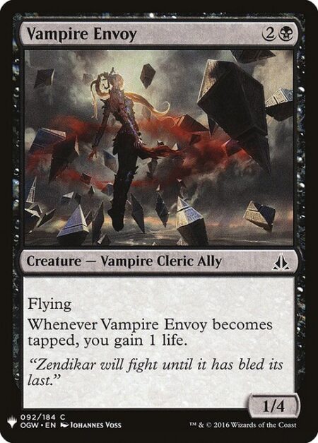 Vampire Envoy - Flying