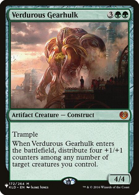 Verdurous Gearhulk - Trample