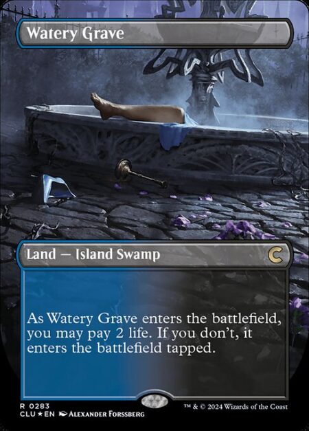 Watery Grave - ({T}: Add {U} or {B}.)