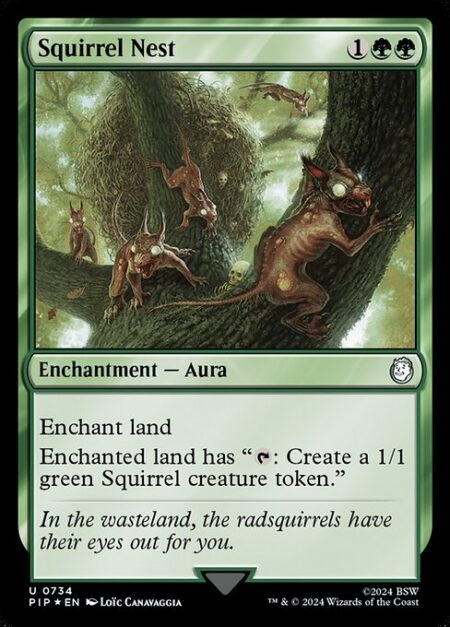 Squirrel Nest - Enchant land