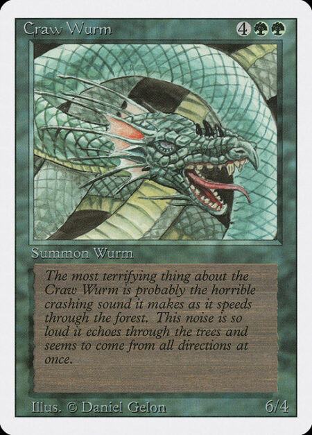 Craw Wurm -