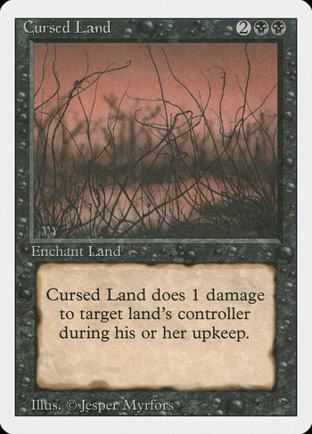 Cursed Land - Enchant land