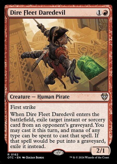 Dire Fleet Daredevil - First strike