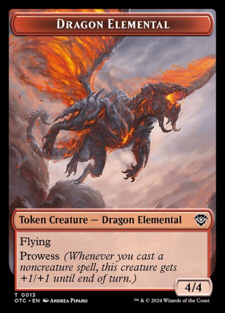 Dragon Elemental - Flying