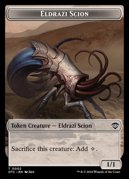 Eldrazi Scion - Sacrifice this creature: Add {C}.