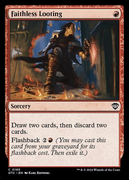 Faithless Looting - Draw two cards