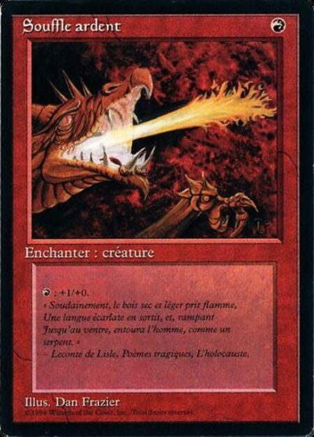 Firebreathing - Enchant creature