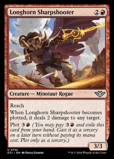 Longhorn Sharpshooter - Reach