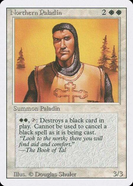 Northern Paladin - {W}{W}