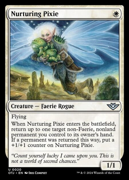 Nurturing Pixie - Flying