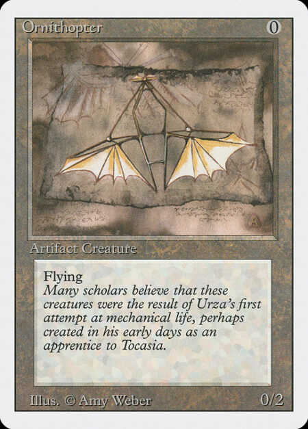 Ornithopter - Flying