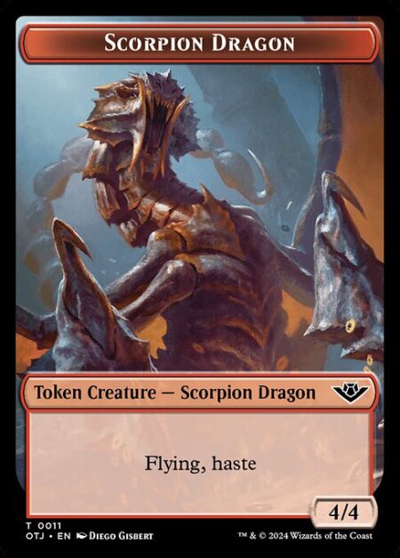 Scorpion Dragon - Flying