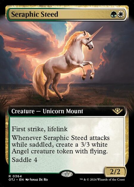 Seraphic Steed - First strike