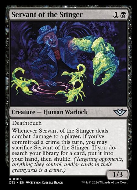 Servant of the Stinger - Deathtouch