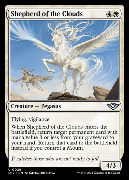 Shepherd of the Clouds - Flying