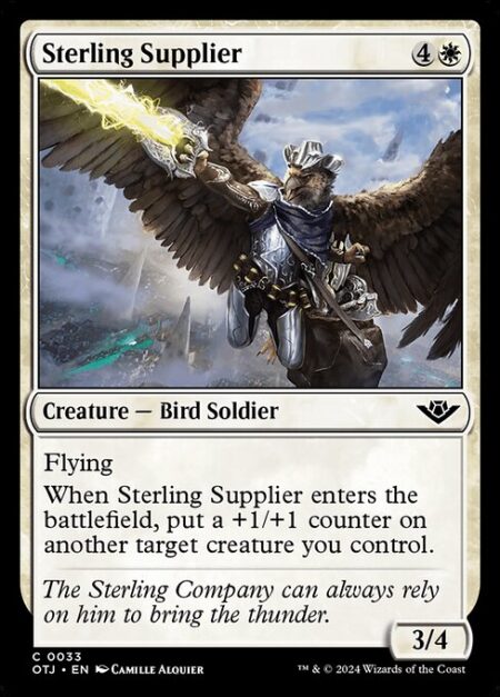 Sterling Supplier - Flying