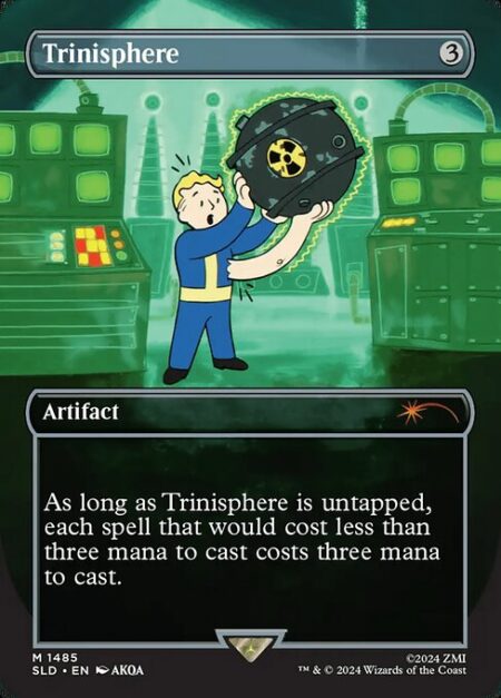 Trinisphere - As long as Trinisphere is untapped