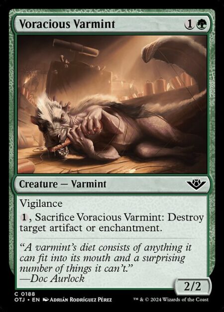 Voracious Varmint - Vigilance
