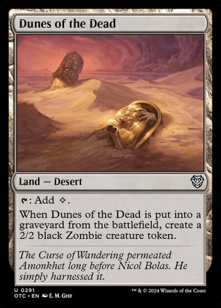 Dunes of the Dead - {T}: Add {C}.
