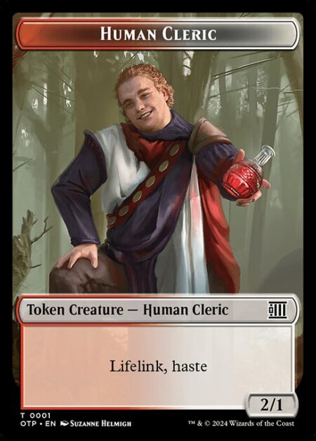 Human Cleric - Lifelink