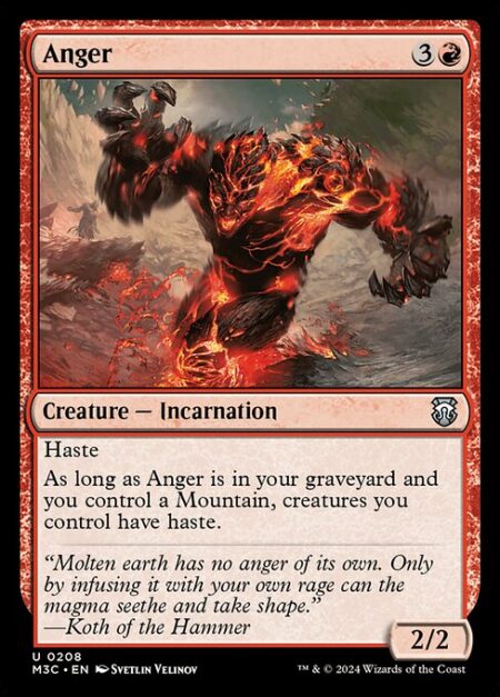 Anger - Haste