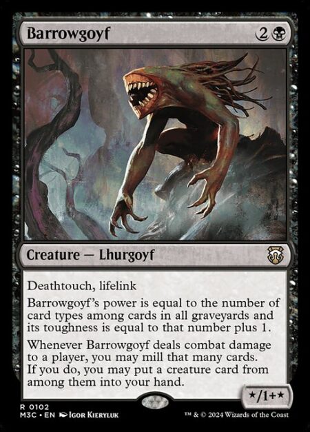 Barrowgoyf - Deathtouch