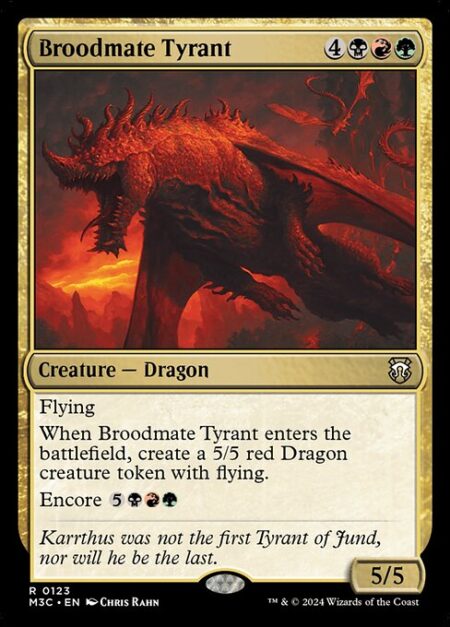 Broodmate Tyrant - Flying