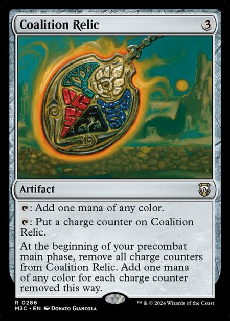 Coalition Relic - {T}: Add one mana of any color.