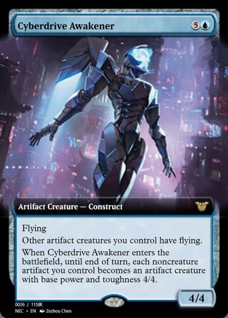 Cyberdrive Awakener - Flying