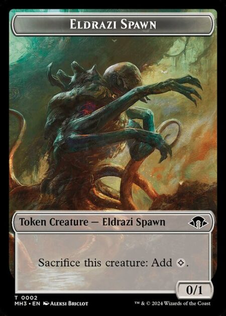 Eldrazi Spawn - Sacrifice this creature: Add {C}.