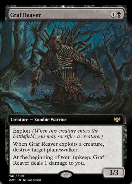 Graf Reaver - Exploit (When this creature enters the battlefield