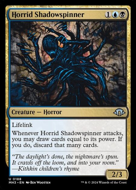 Horrid Shadowspinner - Lifelink