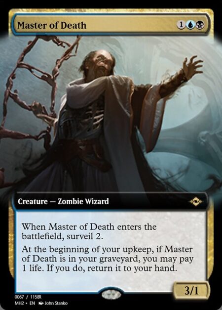 Master of Death - When Master of Death enters the battlefield