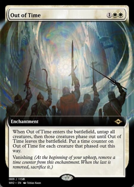 Out of Time - When Out of Time enters the battlefield