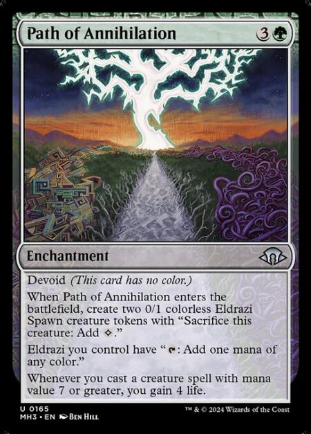 Path of Annihilation - Devoid (This card has no color.)