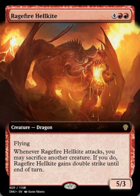 Ragefire Hellkite - Flying