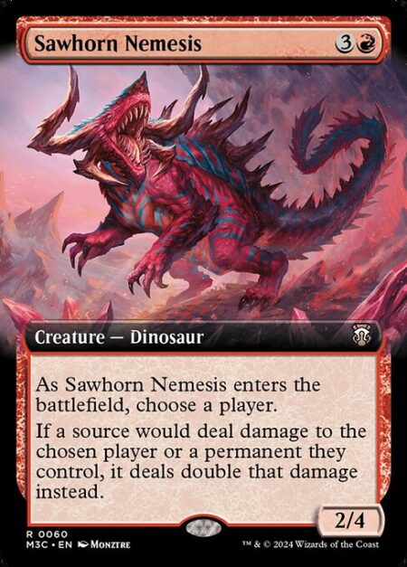 Sawhorn Nemesis - As Sawhorn Nemesis enters