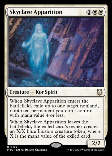 Skyclave Apparition - When Skyclave Apparition enters the battlefield