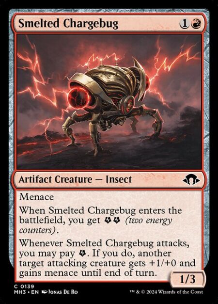 Smelted Chargebug - Menace