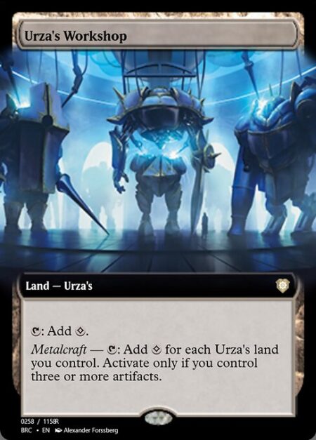 Urza's Workshop - {T}: Add {C}.